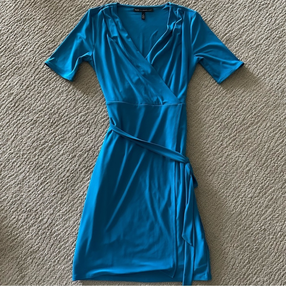 WHBM Blue Dress